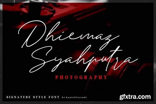 Andellia Davilton - Signature Style Font