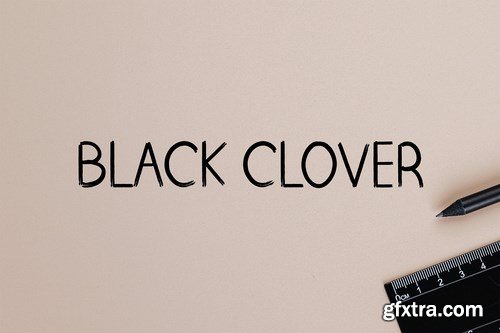 Blackclover Font