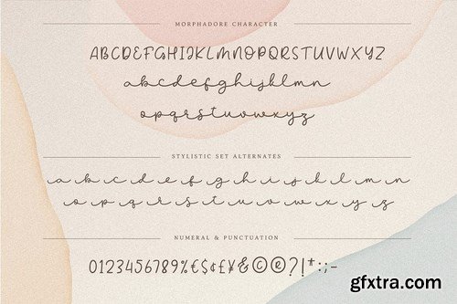 Morphadore - Longtail Script