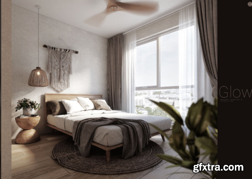 Interior Bedroom Scene Sketchup By The studeo