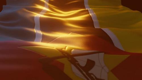 Videohive - Mozambique - Atmospheric Flag - 36784071 - 36784071