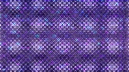 Videohive - gradient waves with stripes,dots multicolored light shining,blue background - 36784340 - 36784340