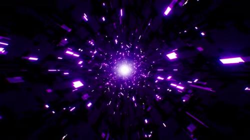 Videohive - Purple Sci Fi Tunnel - 36785351 - 36785351