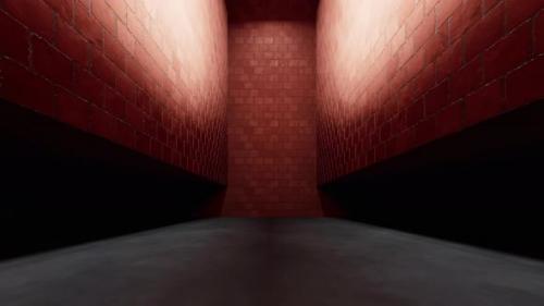 Videohive - Empty room with brick wall - 36751544 - 36751544