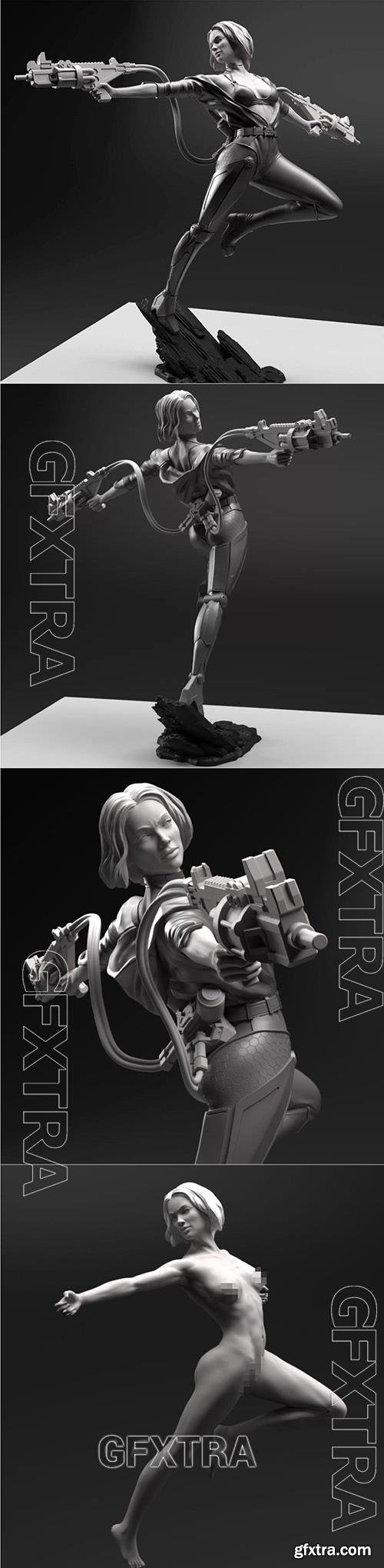 The double gunner Lea 3D