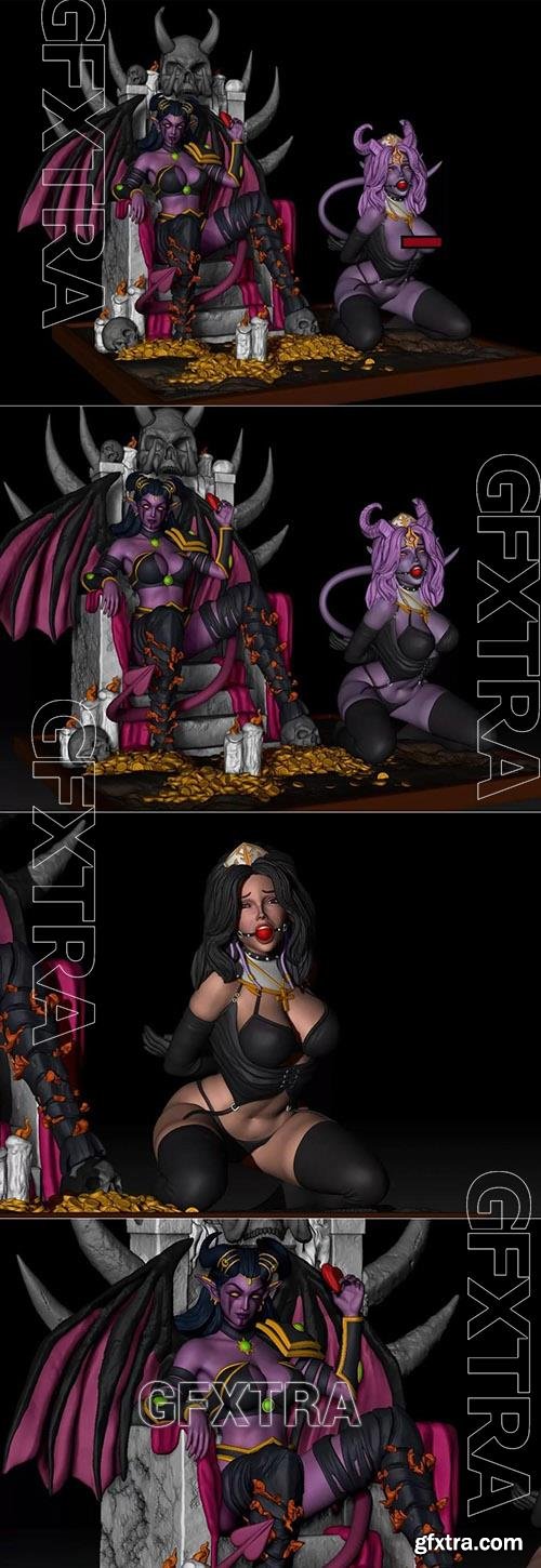 Queen Succubus 3D