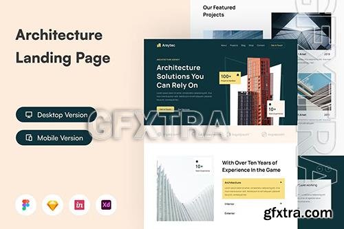 Architecture Landing Page UI KIT 47YDVZZ