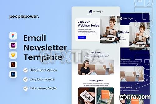 Webinar Email Newsletter Template NL6T2DT