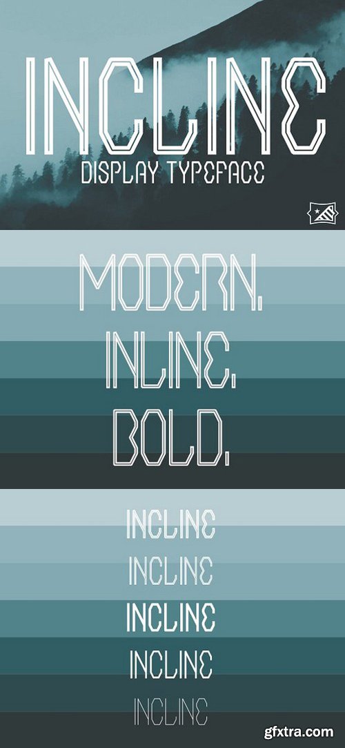 AE Incline - Display Typeface