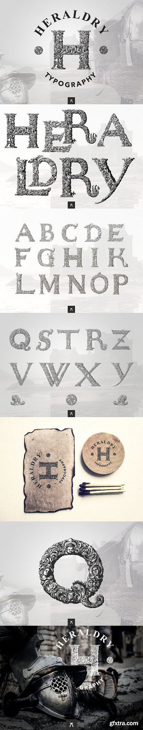 HERALDRY - Typography Set