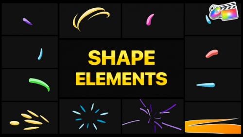 Videohive - Shape Elements Pack | FCPX - 36865381 - 36865381