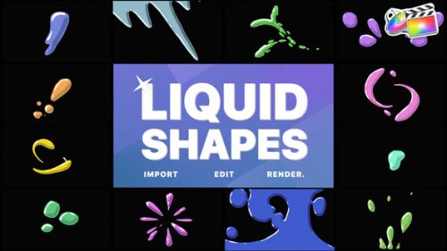 Videohive - Liquid Shapes | FCPX - 36868472 - 36868472