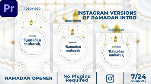 Videohive - Instagram Ramadan Opener MOGRT - 36713859 - 36713859