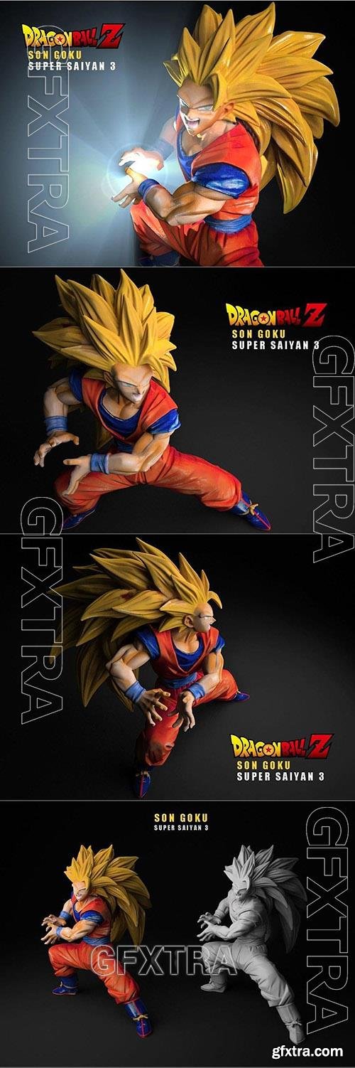 GOKU Super Saiyan3 3D Printable