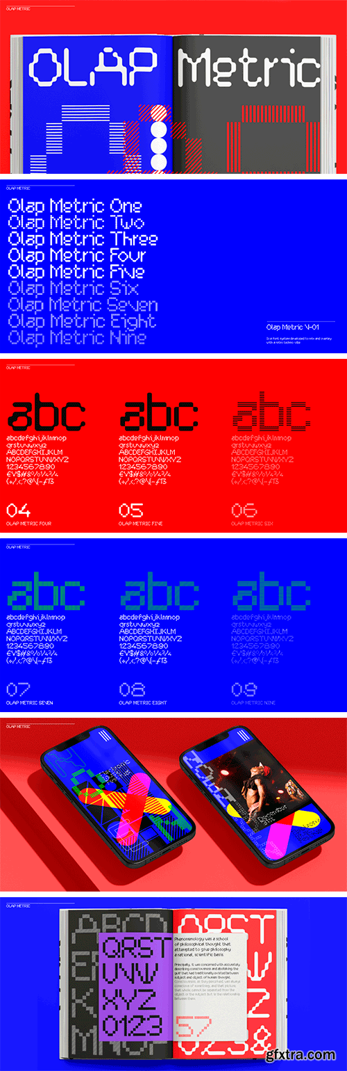 Olap Metric Font Family