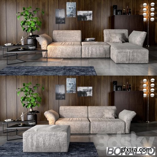 Bonaldo Cortina sofa