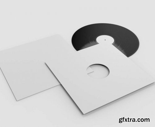 Vinyl Record Mockup