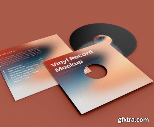 Vinyl Record Mockup