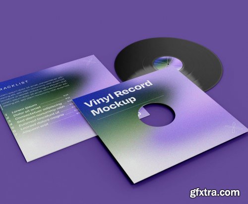 Vinyl Record Mockup