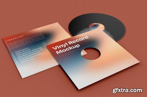 Vinyl Record Mockup