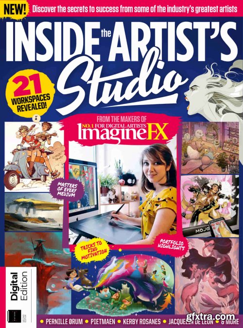 ImagineFX: Inside The Artist's Studio - 2nd Edition, 2022