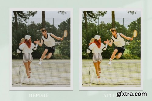 CreativeMarket - Tennis Photoshop Actions Lightroom LUTs 7023639