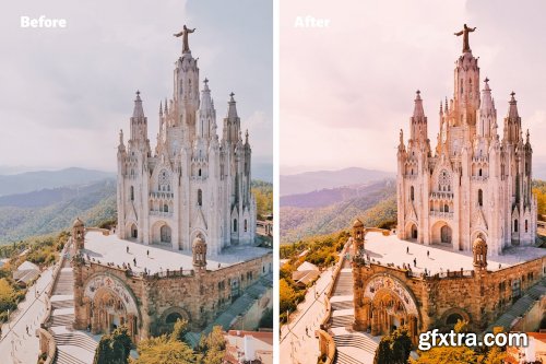 CreativeMarket - Travel Bloggers Lightroom Presets 4389852