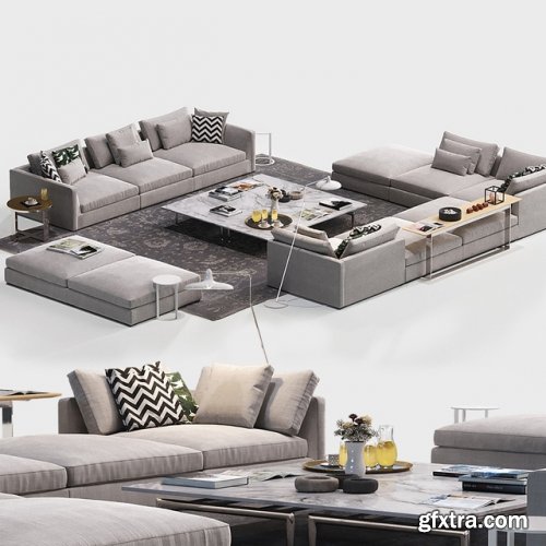 B and B Italia Richard sofa 3