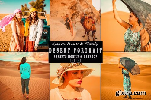 Desert Portrait Action Photoshop & Lightrom Preset