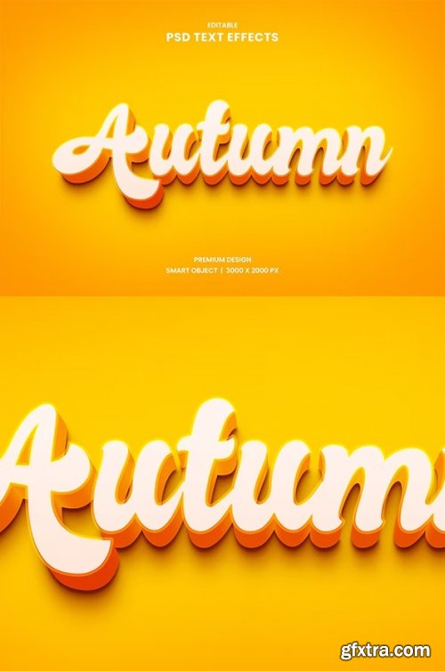 GraphicRiver - Autumn editable text effect 33562739