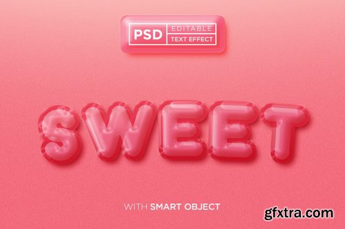 CreativeMarket - 3d sweet editable text effect bundle 7043610