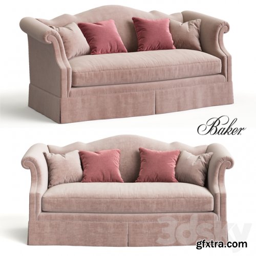 BAKER Camelback Sofa 6513-81