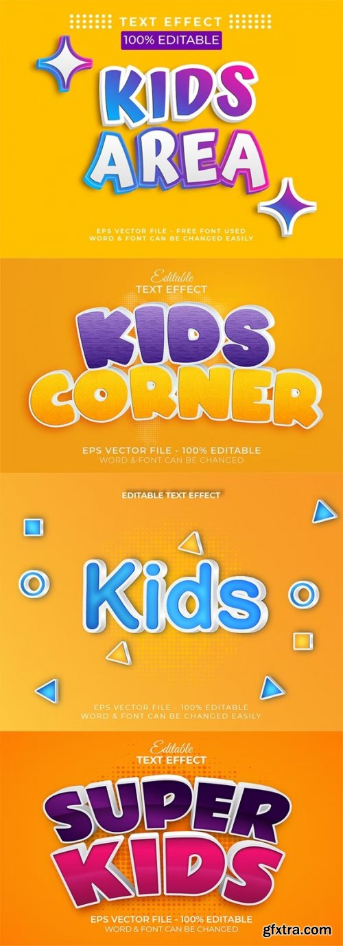 GraphicRiver - Text Effect Kids Style Theme for Illustrator 35374783