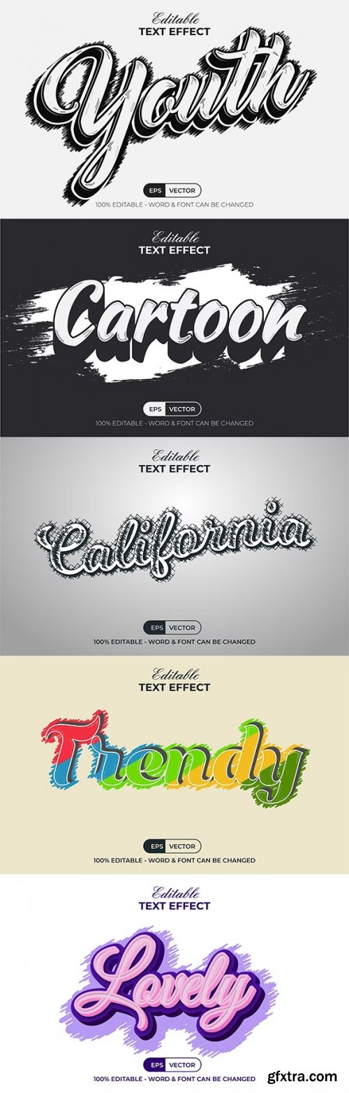 GraphicRiver - Cartoon text effect scribble style 35386406