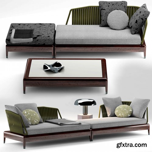 Minotti indiana sofa