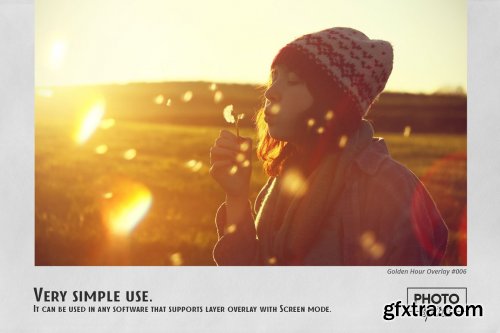 CreativeMarket - Golden Hour Overlays 7049376