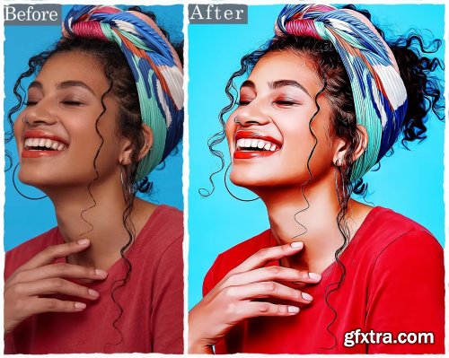 Painting Fashion Photoshop Actions