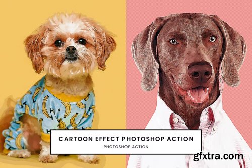 Cartoon Effect Action | Photoshop Plugin