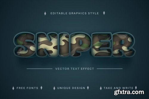 CreativeMarket - Military War - Editable Text Effect 7050636