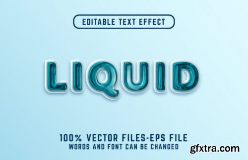 Set of Glass Eps Text Effect