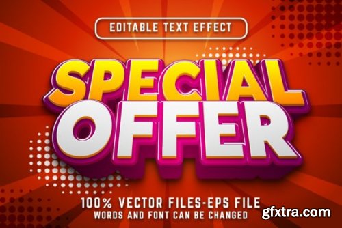 Set of Sale Editable Text Effect