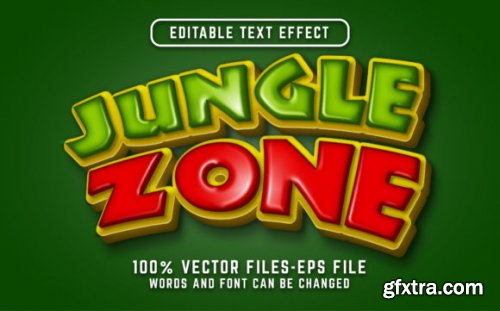 Set of Bubble Editable Text Effect