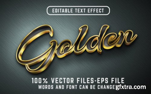 Set of Luxury Editable Text Effect