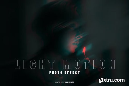 Light motion photo effect