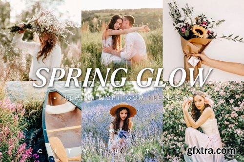 CreativeMarket - SPRING GLOW Natural Lightroom Presets 7053736