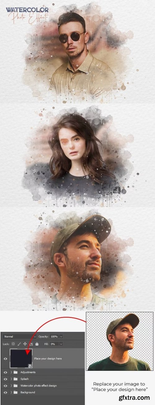 GraphicRiver - Watercolor Photo Effect 34794580