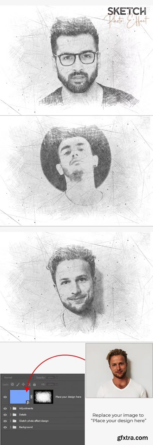 GraphicRiver - Sketch Photo Effect 34916460