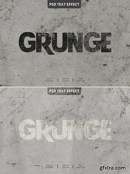 GraphicRiver - Grunge Text Effect Styles 34744284