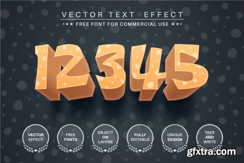 3D Crazy - editable text effect 6248827