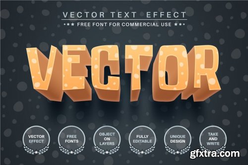 3D Crazy - editable text effect 6248827